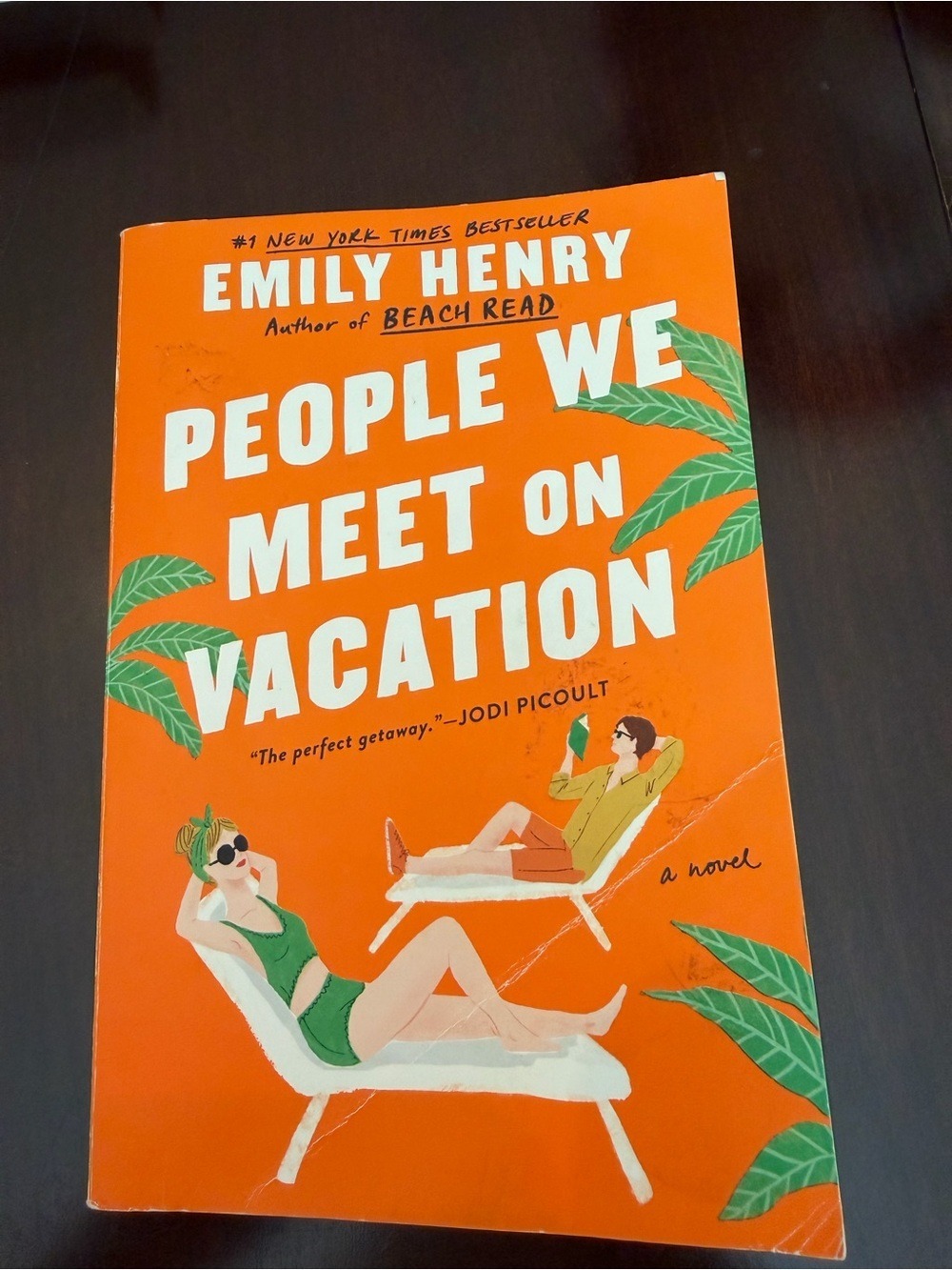 People We Meet on Vacation by Emily Henry Paperback Book